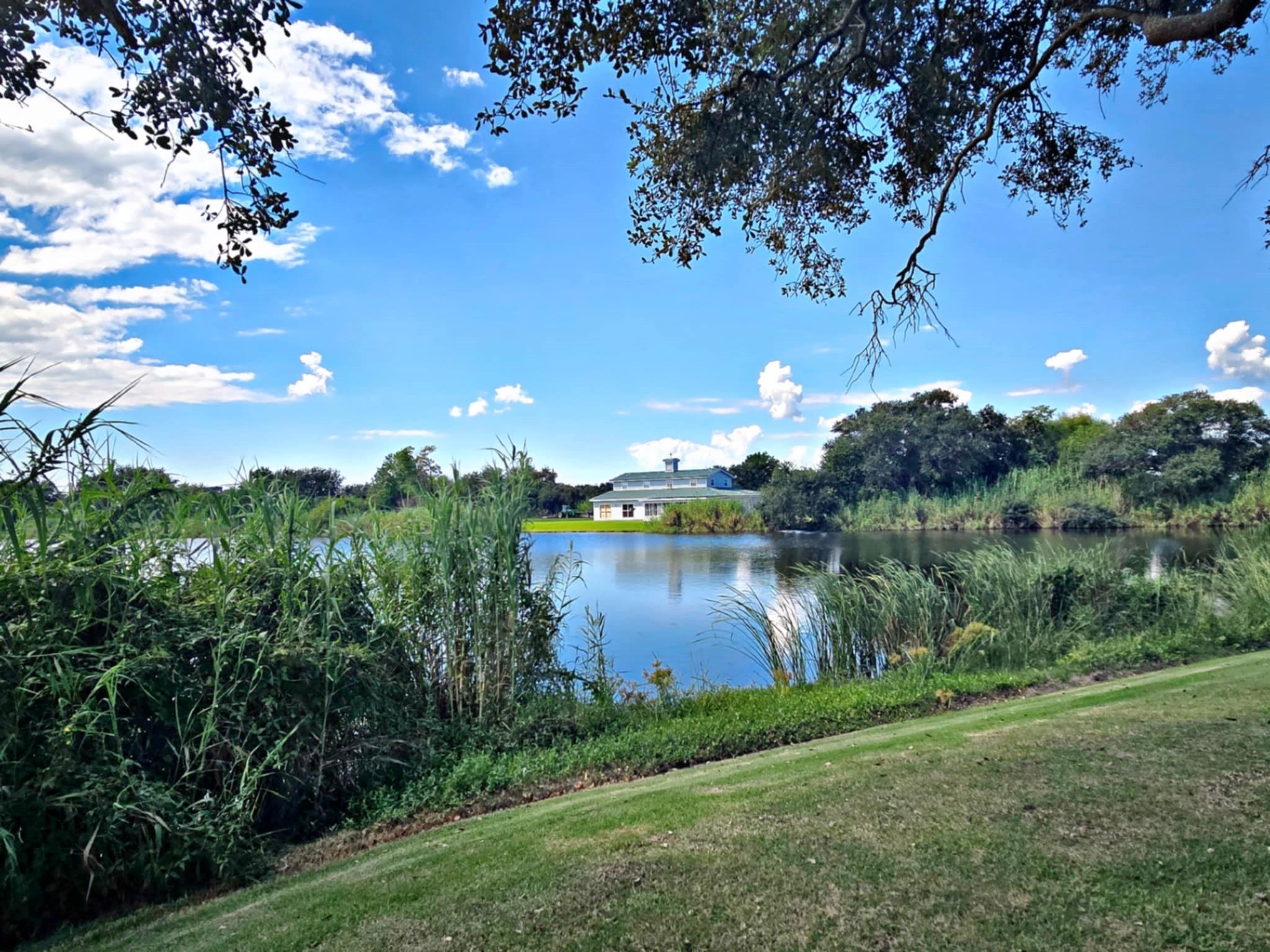 7165 Backridge Road Sabine Pass, TX 77655 - Photo 35 of 49 a view of a lake from a yard