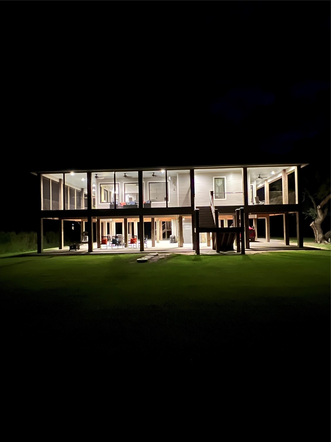 7165 Backridge Road Sabine Pass, TX 77655 - Photo 36 of 49 a view of a house with a big yard