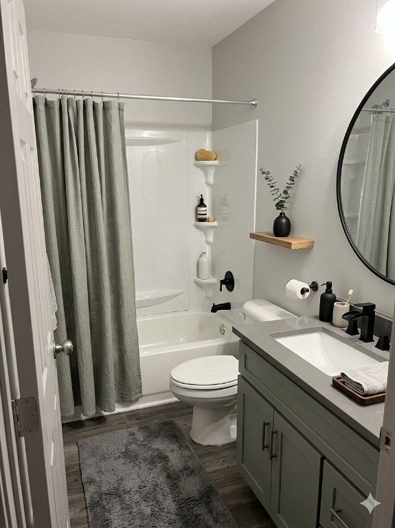 8113 Corinth Street, Unit B Houston, TX 77051 - Photo 11 of 15 a bathroom with a sink a toilet and a mirror