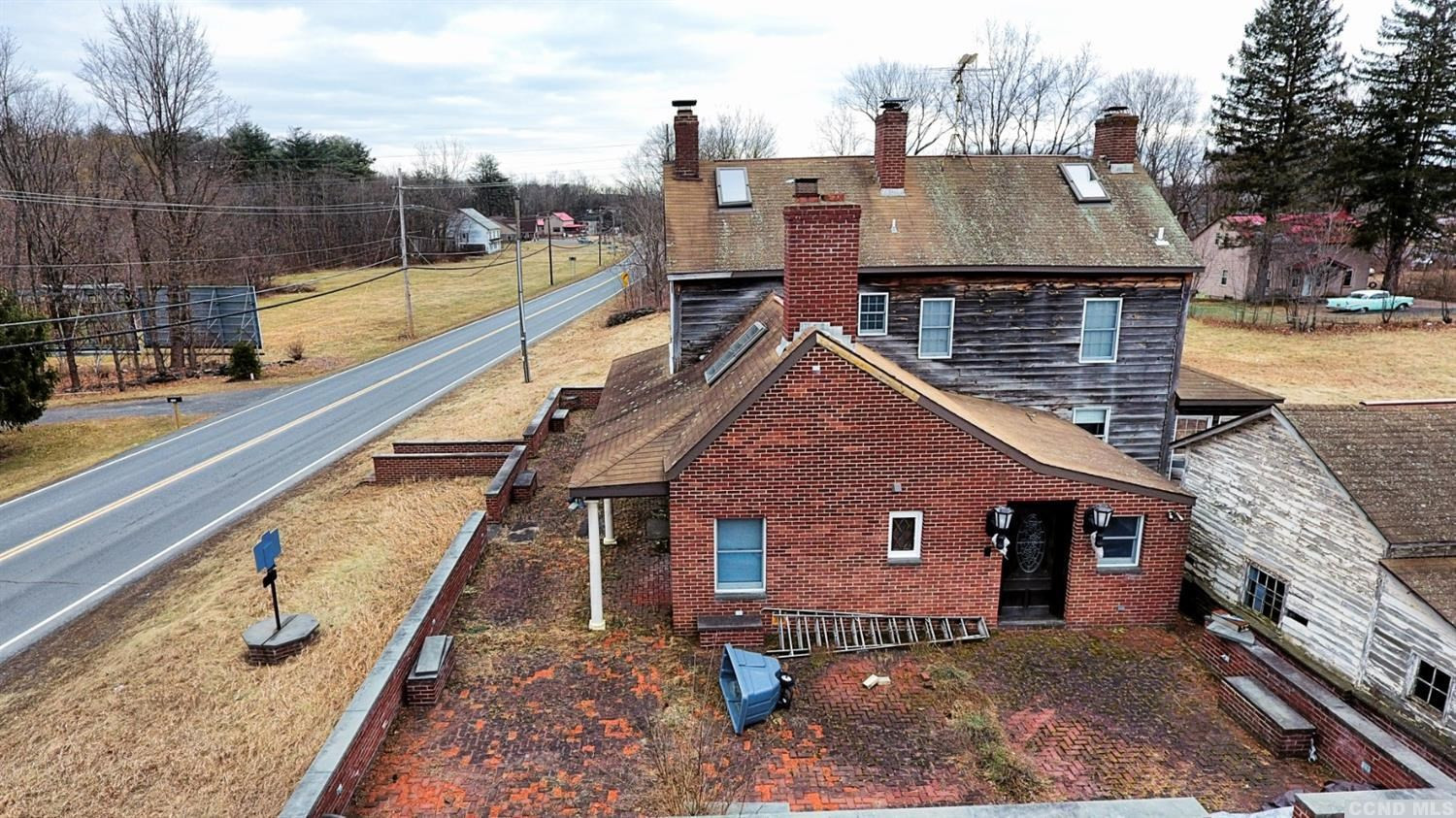 189 Main Street Cairo, NY 12413 - Photo 16 of 57 a aerial view of a house with a terrace