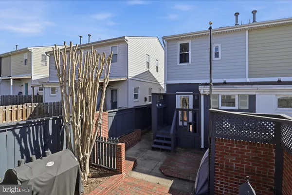 a view of a house with a deck