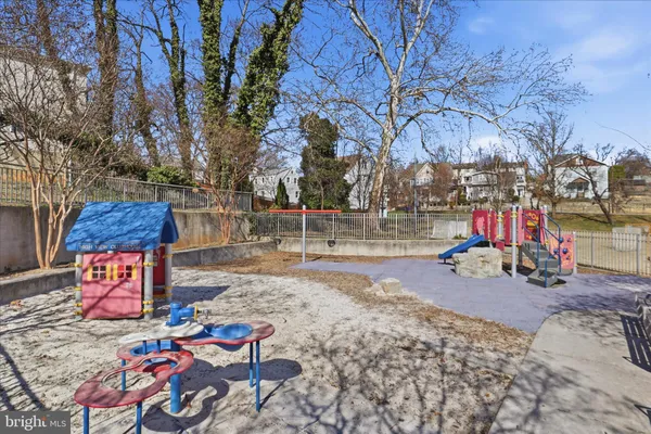 a view of outdoor space with seating