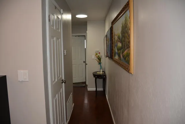 a view of a hallway