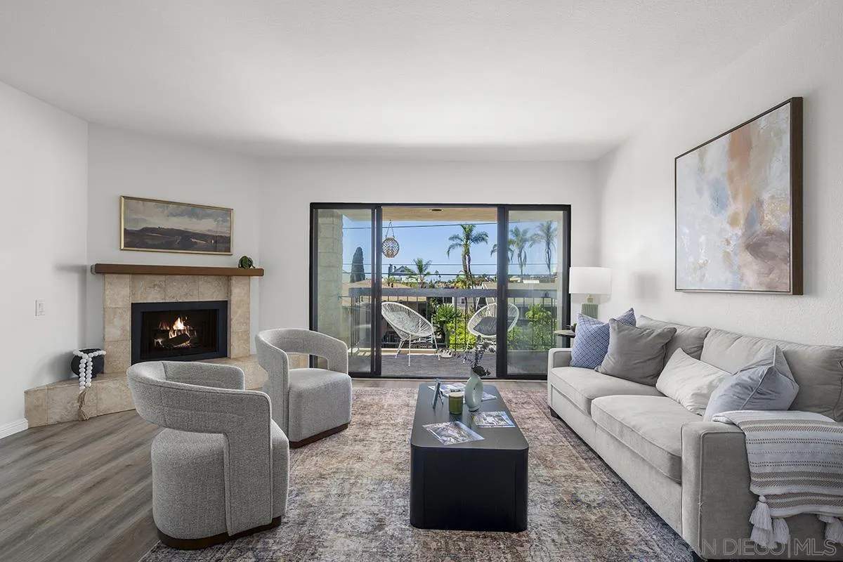 3570 1st Avenue, Unit 1 San Diego, CA 92103 - Photo 14 of 55 a living room with furniture and a large window