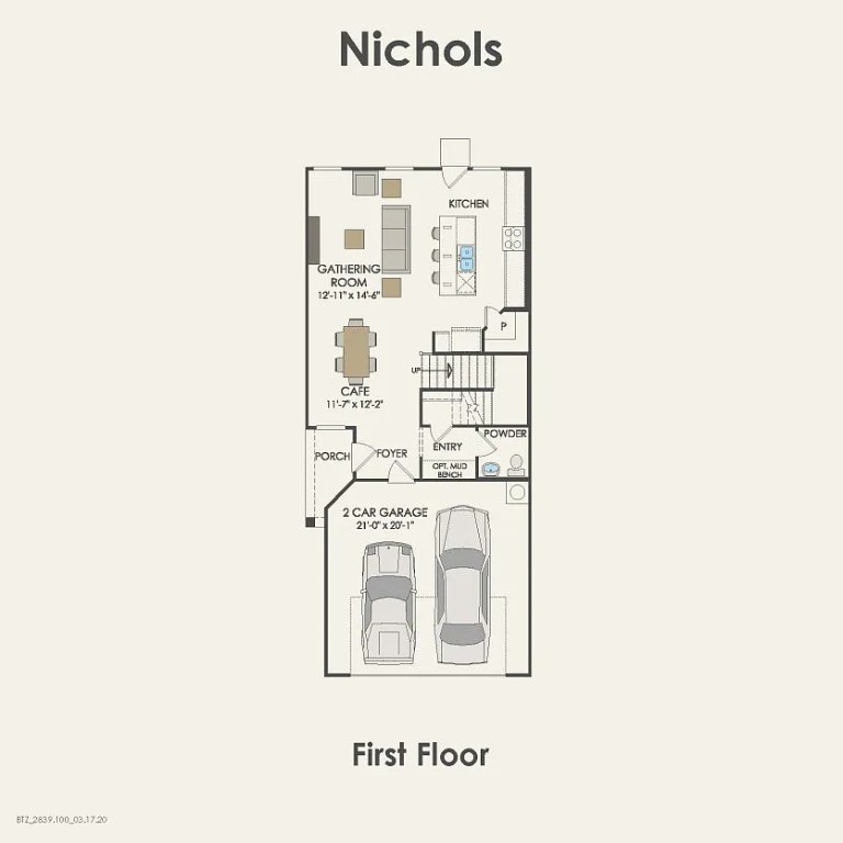 2725 Woodall Drive, Unit 204 Cedar Park, TX 78613 - Photo 13 of 14 View of property floor plan