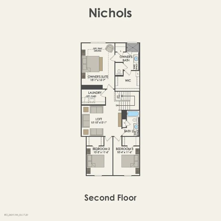 2725 Woodall Drive, Unit 204 Cedar Park, TX 78613 - Photo 14 of 14 View of property floor plan