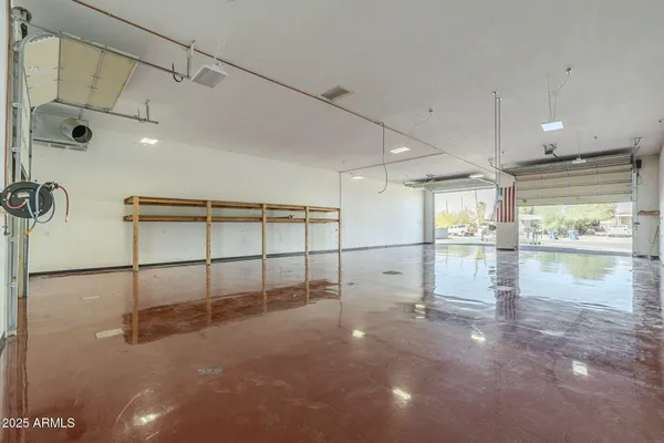 a view of a room with window