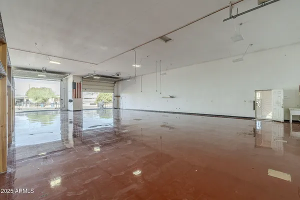 a view of empty room