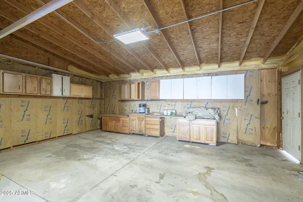 a room with furniture and window