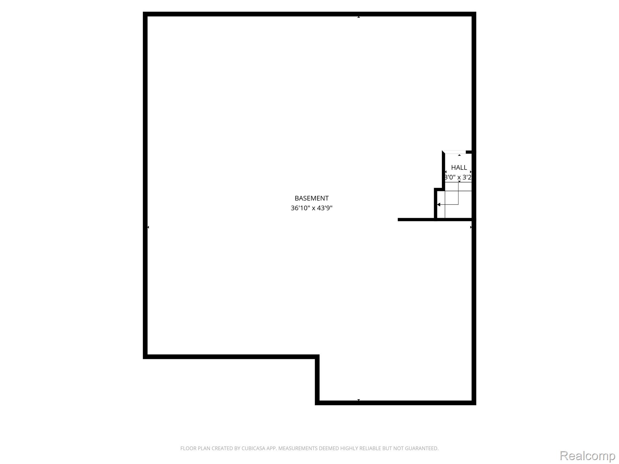 6150 Timberstone Way Clarkston, MI 48346 - Photo 51 of 51 Basement floor plan