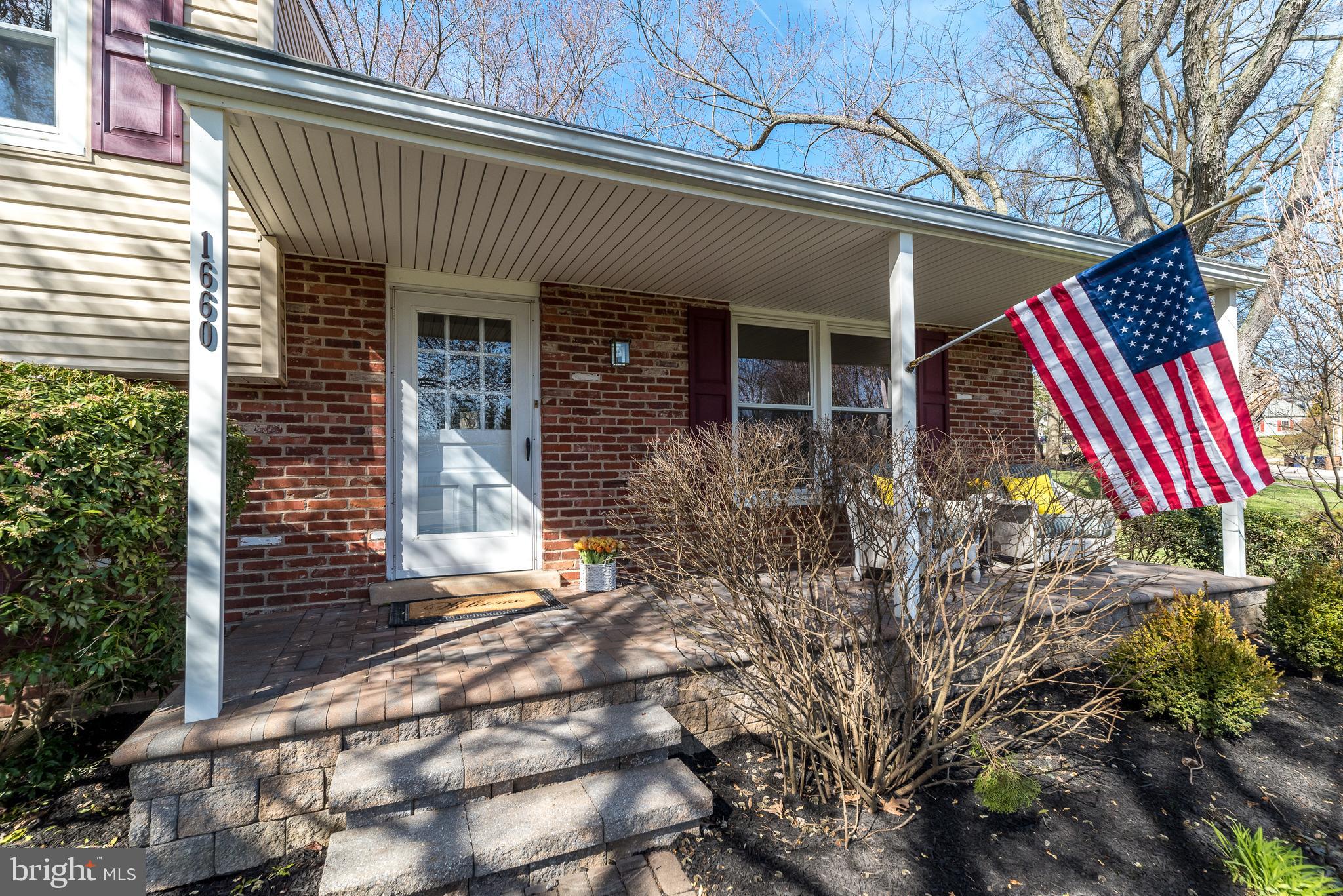 1660 Whitehouse Road Ambler, PA 19002 - Photo 4 of 69 Front entrance and patio