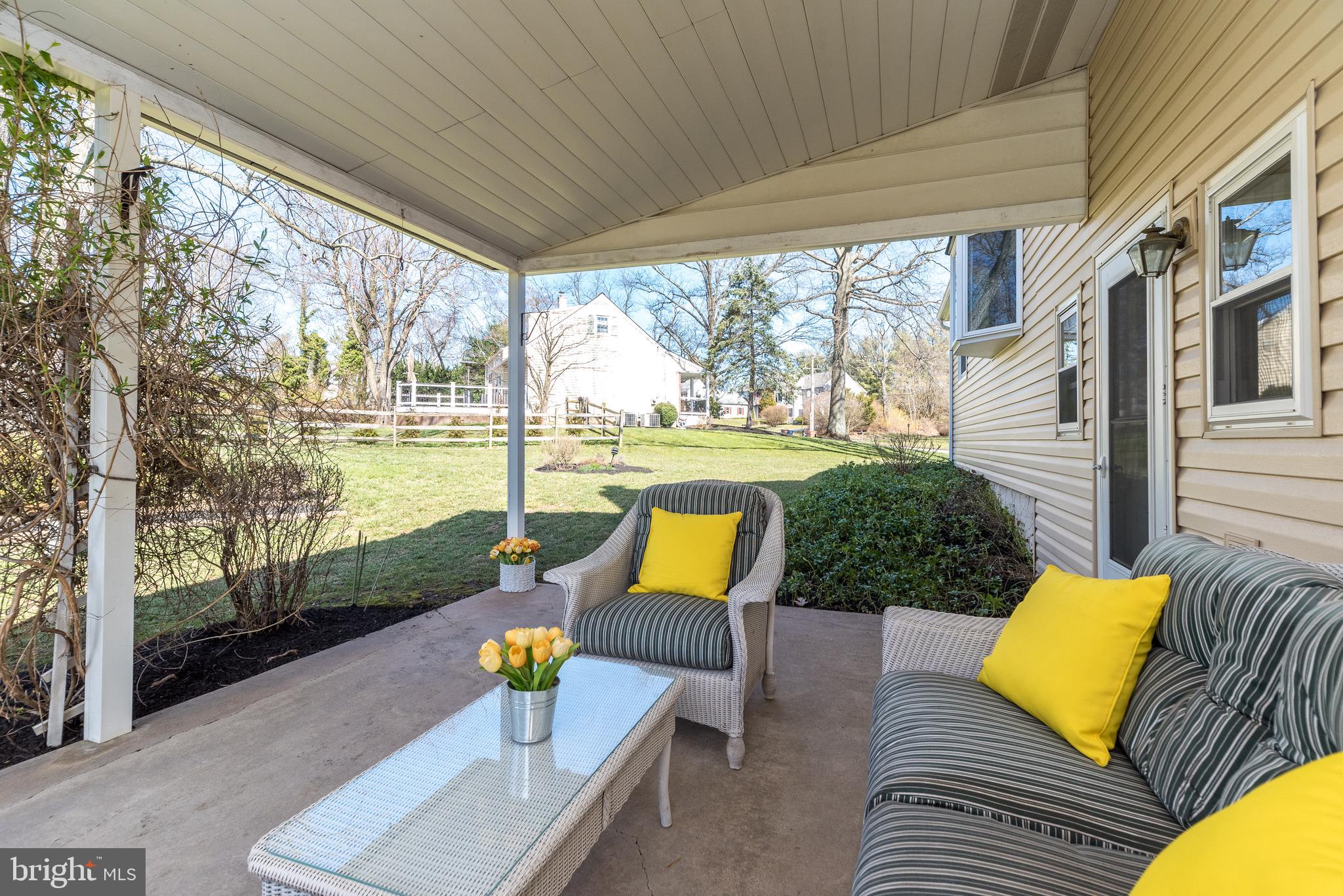 1660 Whitehouse Road Ambler, PA 19002 - Photo 45 of 69 Rear covered patio