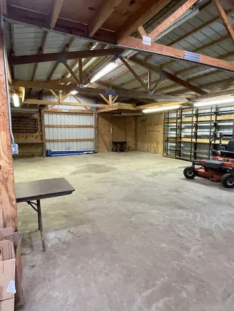 a view of a backyard of the house