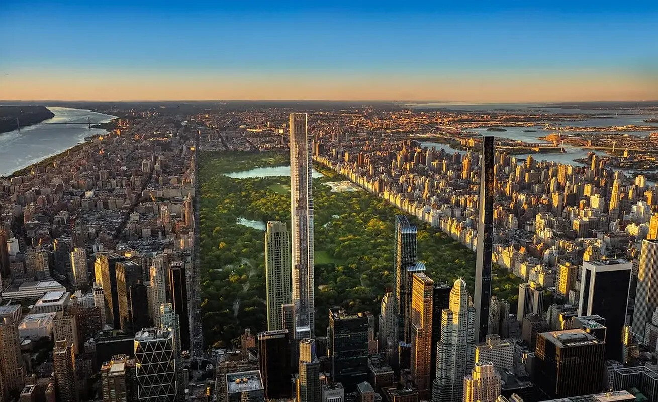 217 West 57th Street, Unit 43D Manhattan, NY 10019 - Photo 13 of 24 a view of a city with tall buildings