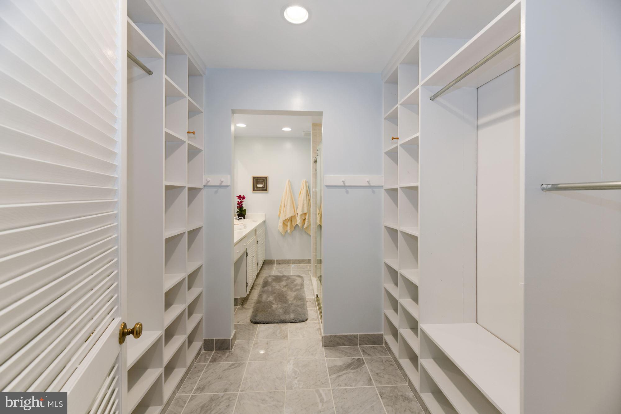 8427 Forrester Boulevard Springfield, VA 22152 - Photo 19 of 49 Huge walk-through Hermitage master closet