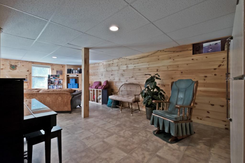 151 Black Mountain Road Harrison, ME 04040 - Photo 27 of 35 Finished walk-out basement with...