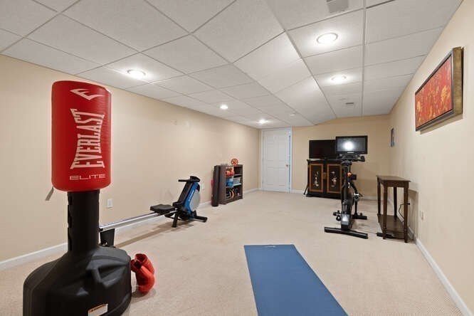 51 Fox Run Road Sudbury, MA 01776 - Photo 33 of 37 a view of a room with gym equipment