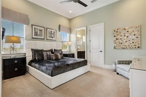 a living room with furniture and a bath tub