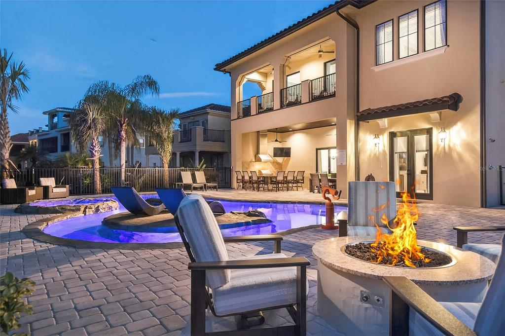 580 Muirfield Loop Reunion, FL 34747 - Photo 48 of 55 a outdoor space with lots of furniture and couch