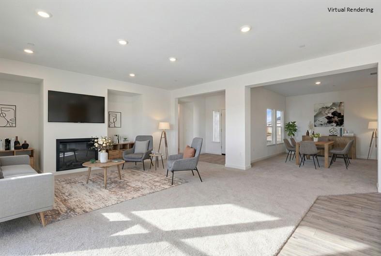271 Piper Lane Colusa, CA 95932 - Photo 11 of 39 a living room with furniture a fireplace and a flat screen tv