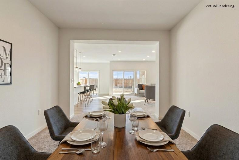 271 Piper Lane Colusa, CA 95932 - Photo 15 of 39 a dining room with furniture and wooden floor