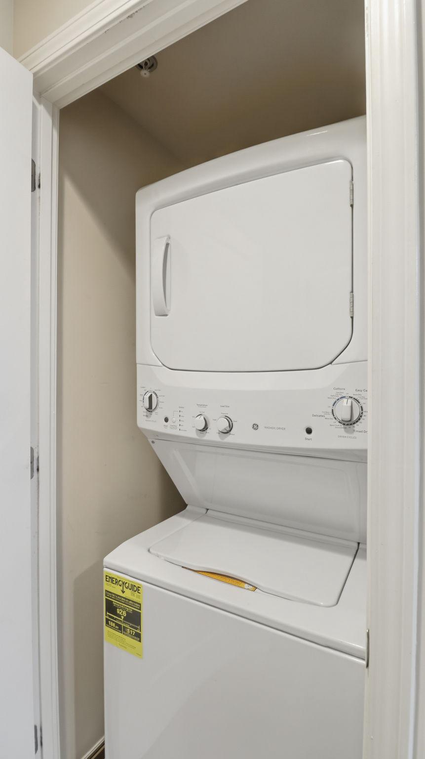 11700 Old Georgetown Road, Unit 1007 North Bethesda, MD 20852 - Photo 24 of 36 In Unit laundry!