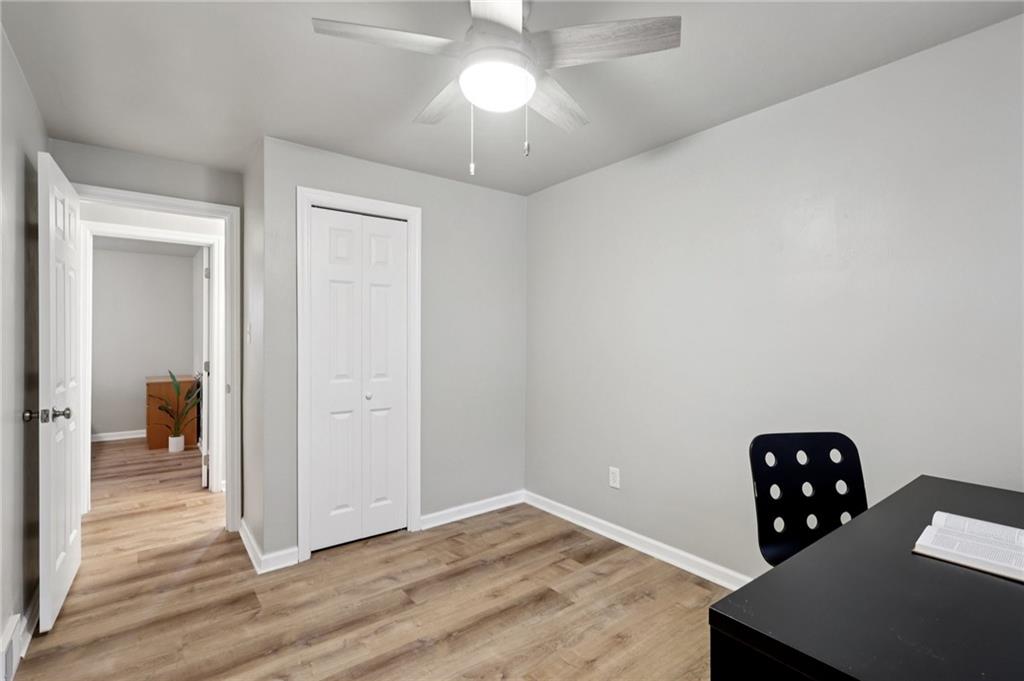 5374 Hardt Road Gibsonia, PA 15044 - Photo 23 of 49 a view of an empty room and wooden floor
