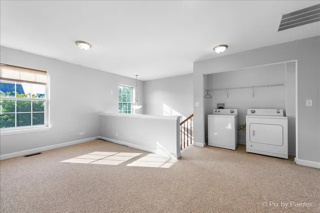 a view of empty room