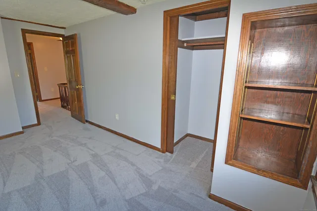 a view of an entryway door