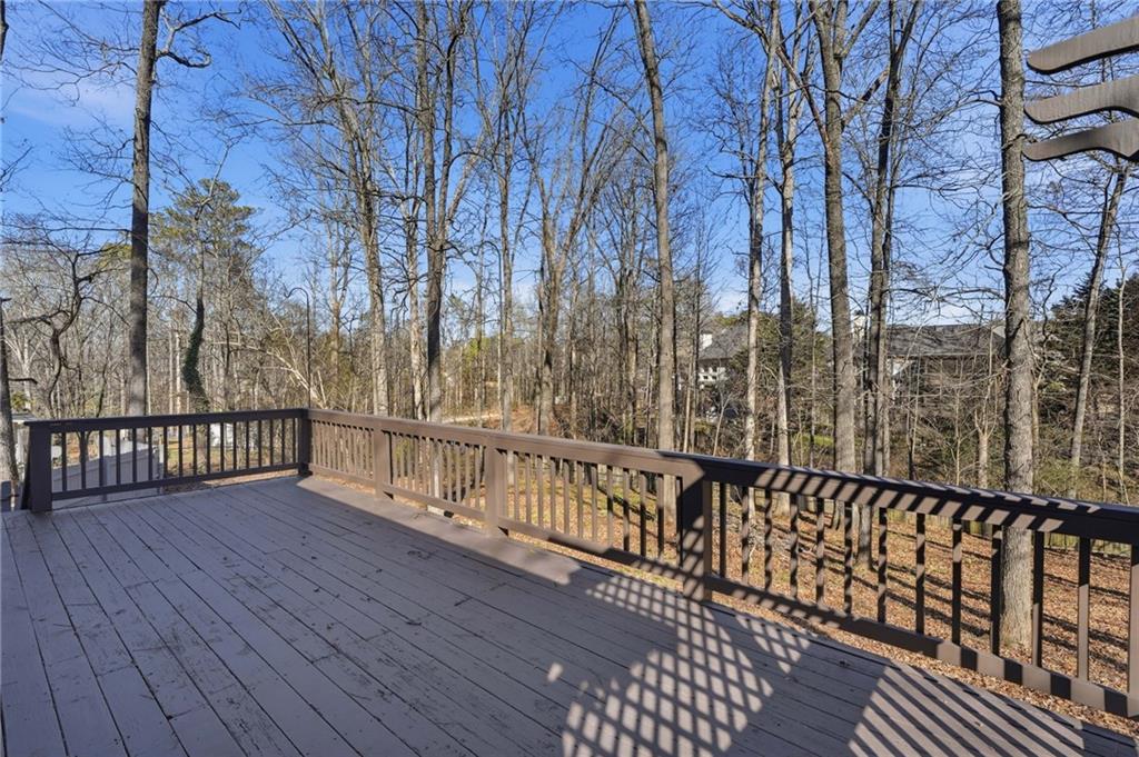 2810 Shaw Road Marietta, GA 30066 - Photo 32 of 38 a view of balcony with wooden deck