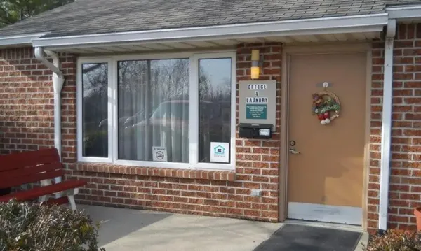 a view of entrance