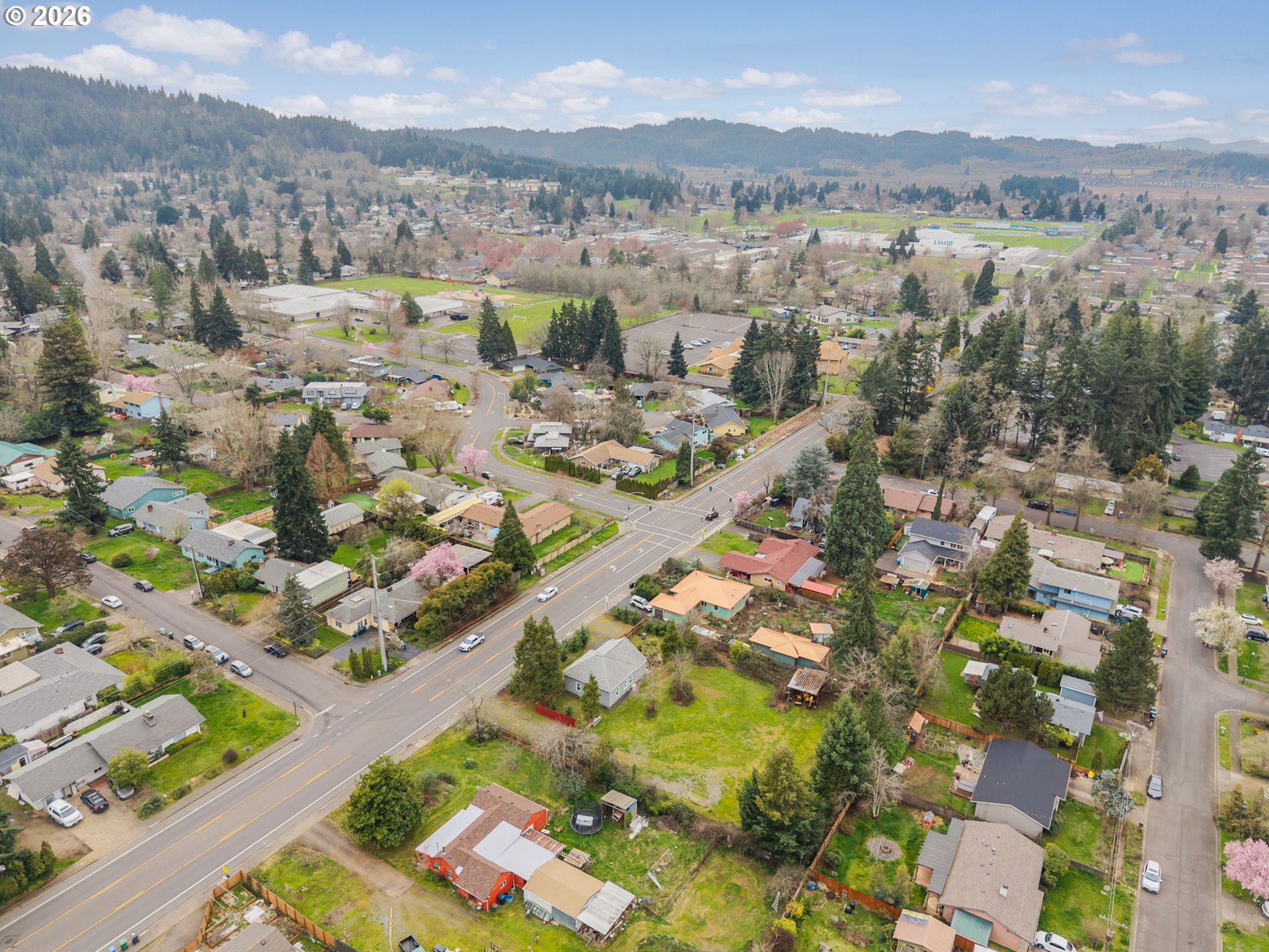 West 18th Avenue Eugene, OR 97402 - Photo 7 of 9 view of city and mountain