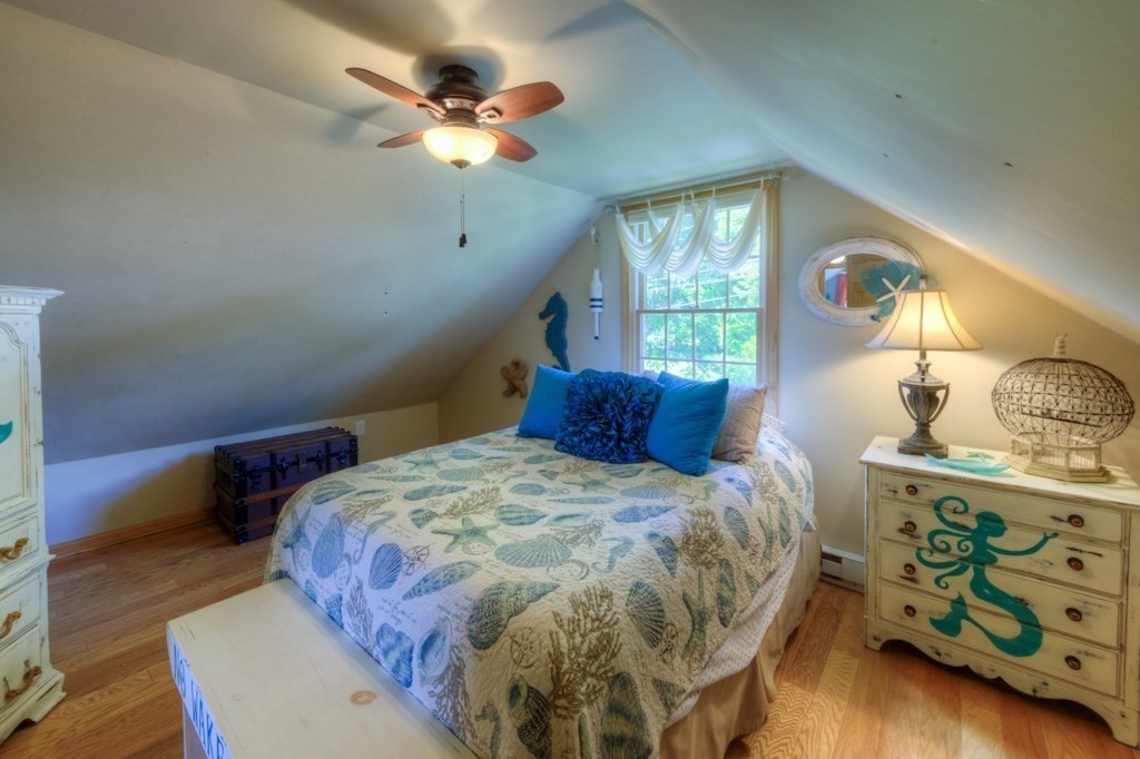 1 Factory Street Sandwich, MA 02563 - Photo 14 of 38 a bed sitting in a bedroom next to a window