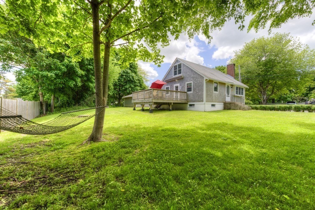 1 Factory Street Sandwich, MA 02563 - Photo 28 of 38 a view of a house with a yard and deck