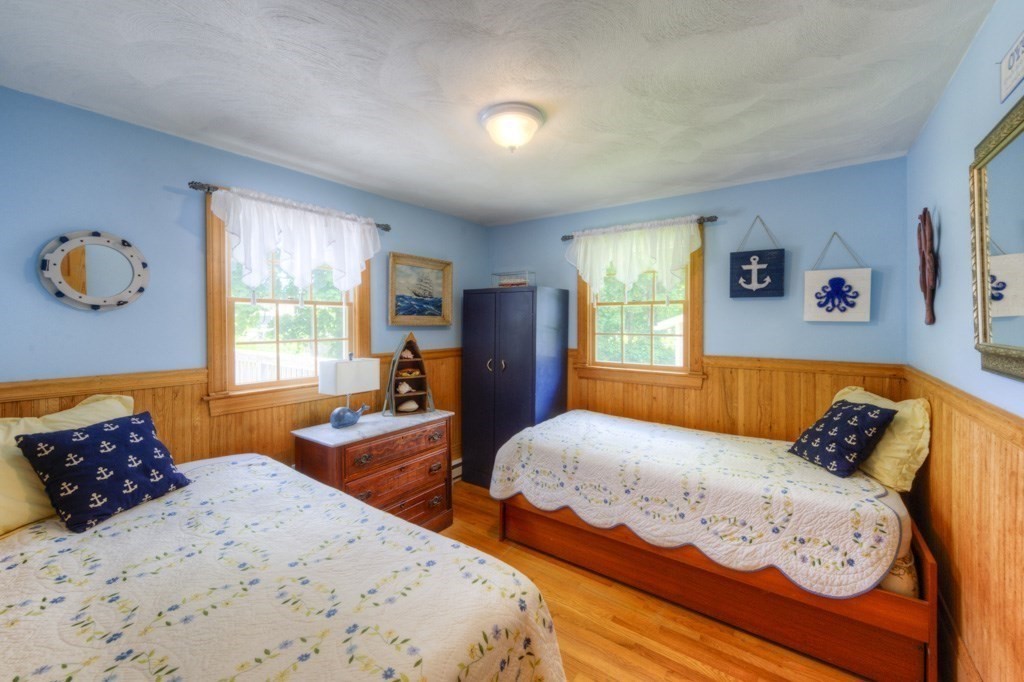 1 Factory Street Sandwich, MA 02563 - Photo 9 of 38 a bedroom with two beds and a large window