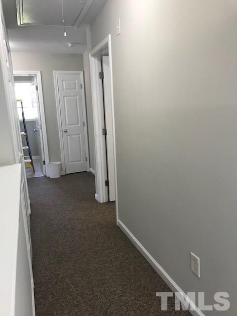 3512 Rendition Street Raleigh, NC 27610 - Photo 19 of 26 a view of hallway with closet