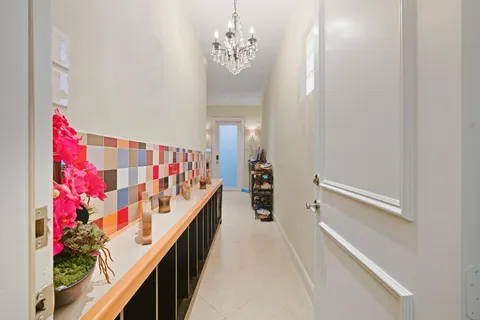 a view of a backyard of the house