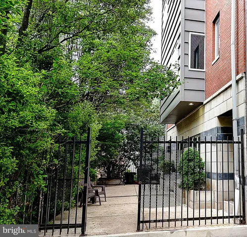 a view of a building with balcony