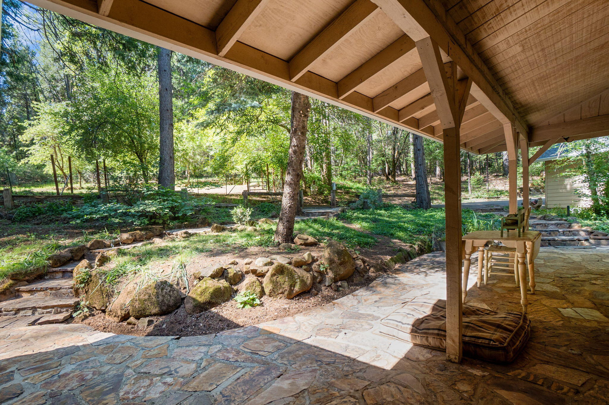 30303 Oak Run To Fern Road Whitmore, CA 96096 - Photo 40 of 75 Flagstone Porch