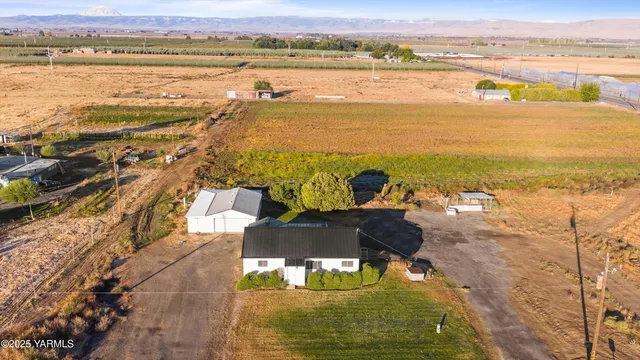 a view of a lake with a mountain