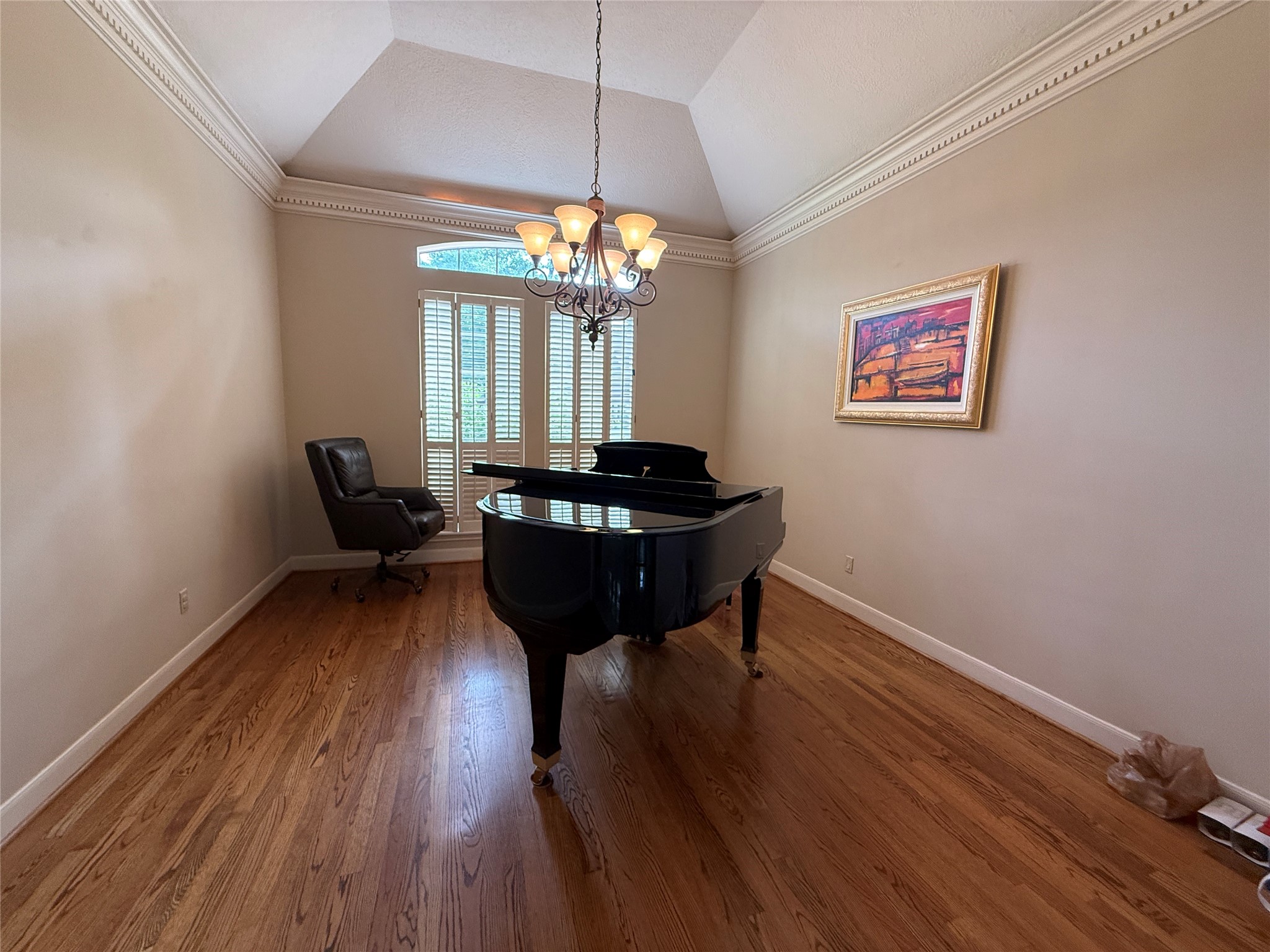 15923 Harwick Drive Spring, TX 77379 - Photo 3 of 16 Formal dining room at the front of the home is used as a music room.