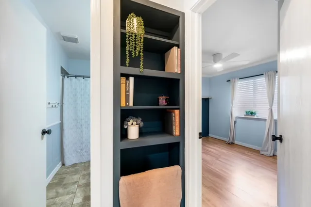 a view of empty room