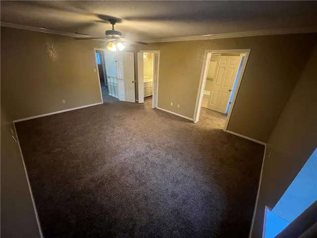 a view of empty room