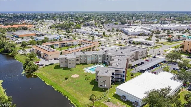 an aerial view of a city with lots of residential buildings