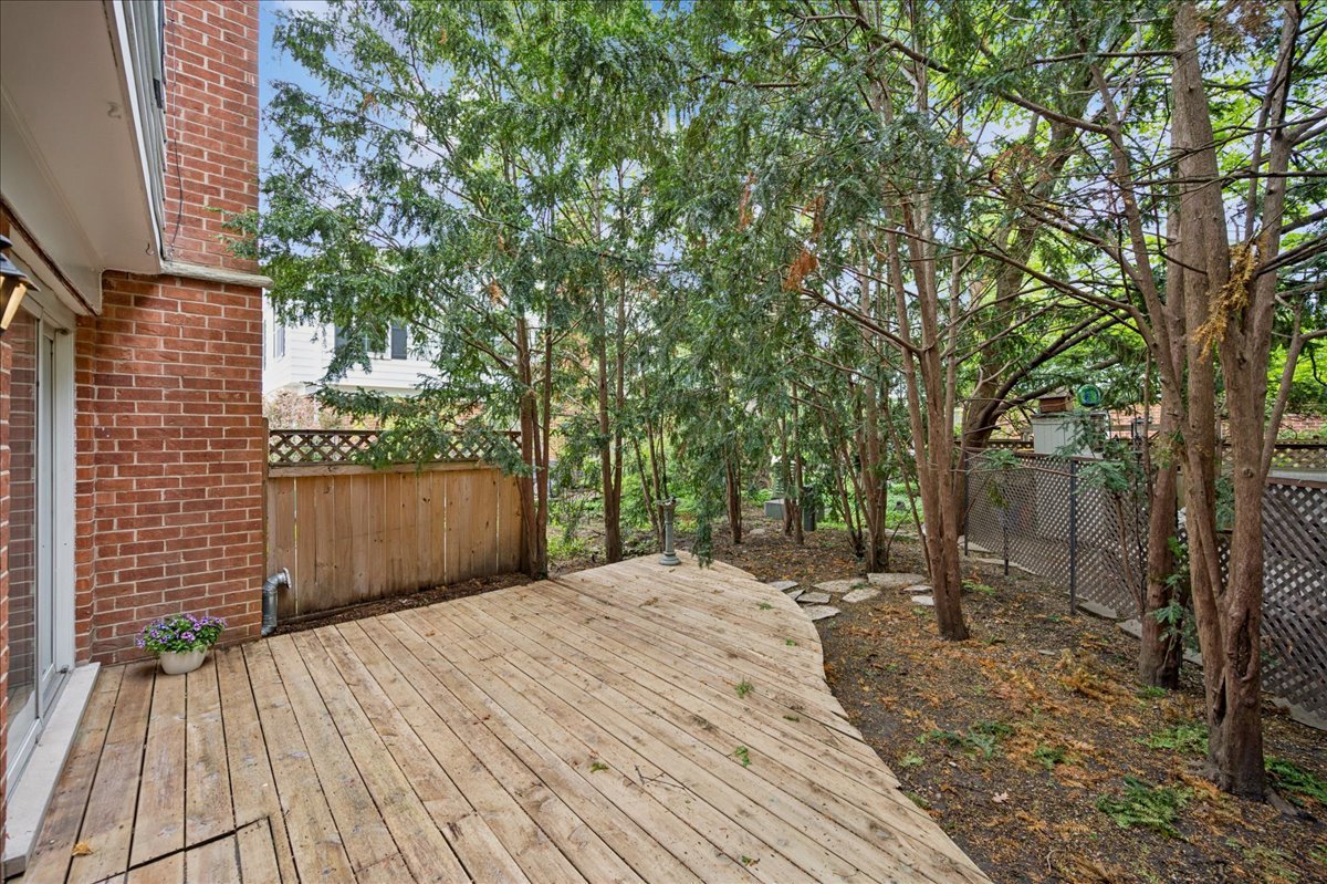 1701 Colonial Lane Northfield, IL 60093 - Photo 19 of 20 a view of backyard with a wooden fence
