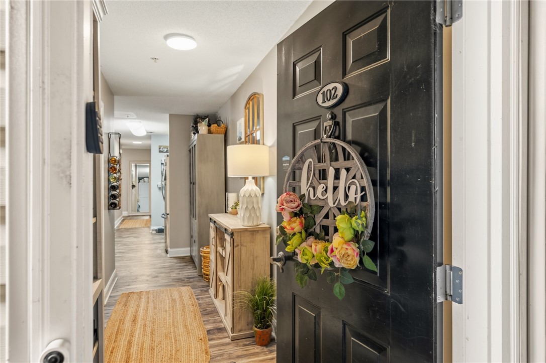 102 Lookover Drive Anderson, SC 29621 - Photo 2 of 27 Step into this welcoming entryway, featuring elegant LVP flooring and modern recessed lighting.