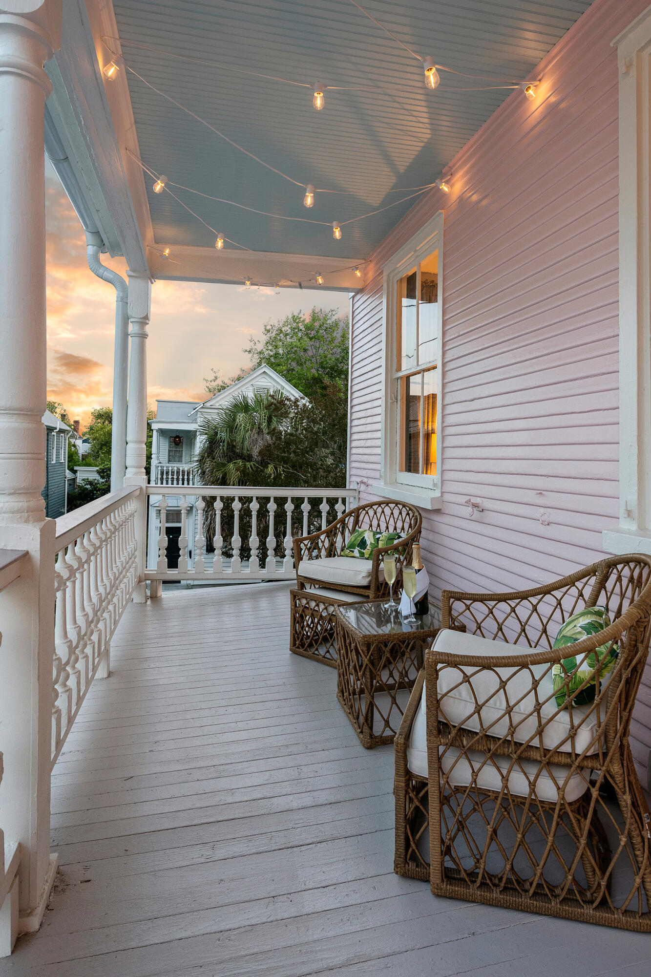 12 Percy Street Charleston, SC 29403 - Photo 37 of 42 twighlight porch .