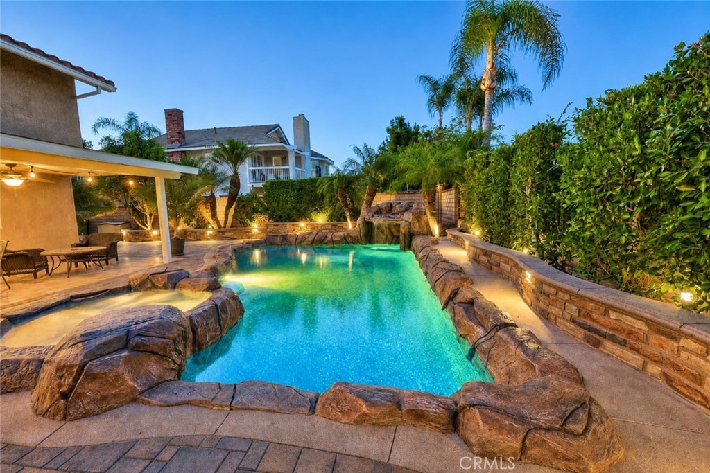 810 North San Miguel Road Walnut, CA 91789 - Photo 3 of 32 Beautiful rock pool with spa