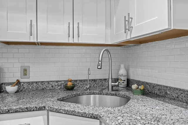 a close view of sink and tap