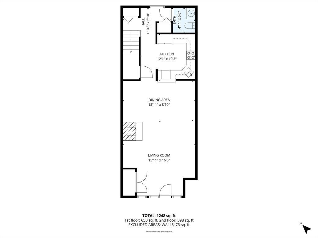 27 R West Street, Unit 4 Beverly, MA 01915 - Photo 25 of 27 a picture of a floor plan